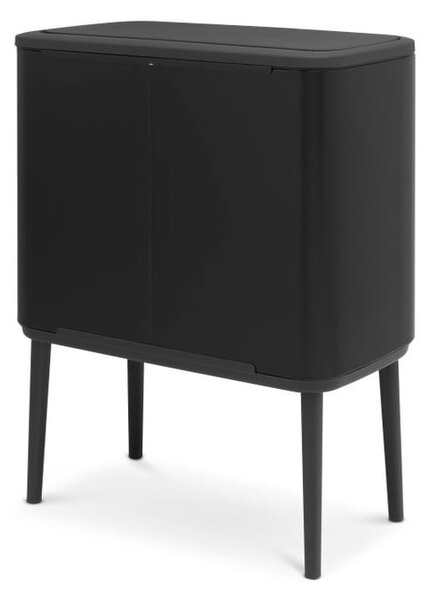 Cestino per la spazzatura in acciaio in nero opaco touch 36 l Bo Touch Bin – Brabantia