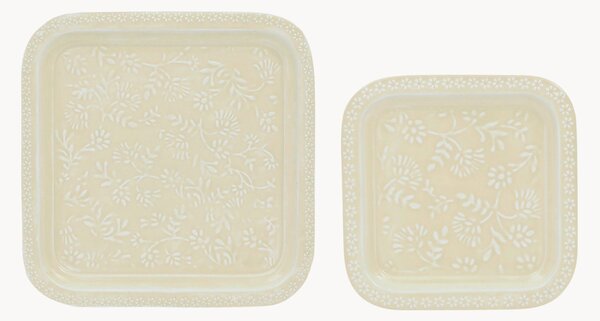Set di 2 vassoi Baroque