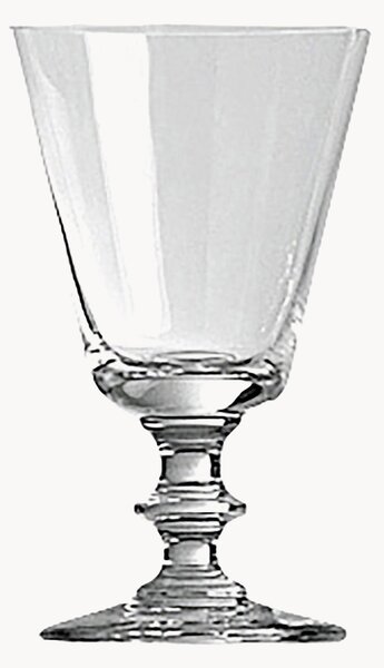Set di 12 bicchieri da vino rosso in cristallo France