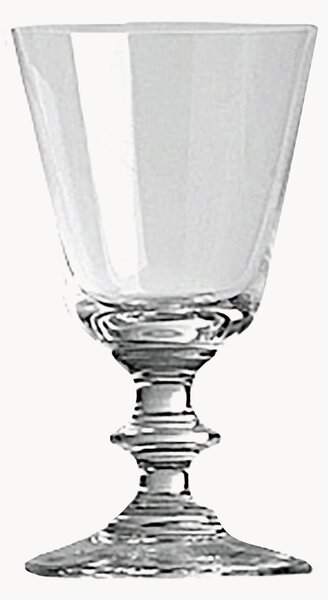 Set di 12 bicchieri da vino bianco in cristallo France