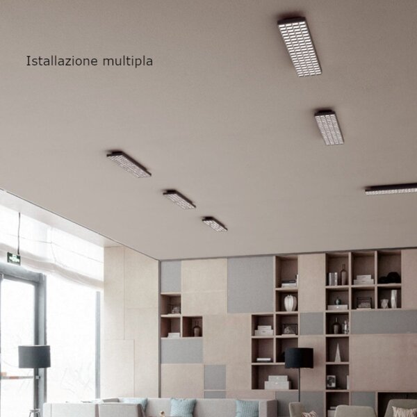 Plafoniera moderna gea led gpl430 led ip54 termoplastico - Gea Led
