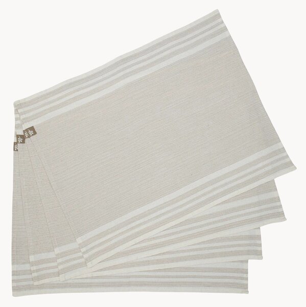 Set di 4 tovagliette americane in cotone fatte a mano Mahdia