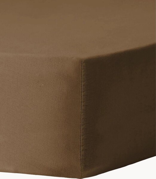 Lenzuolo con angoli boxspring in cotone fatto a mano Luna