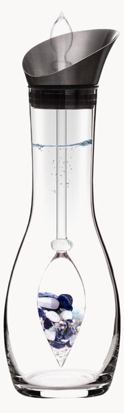 Caraffa fatta a mano con bastoncino in pietra preziosa Era Infinity, 1,3 L