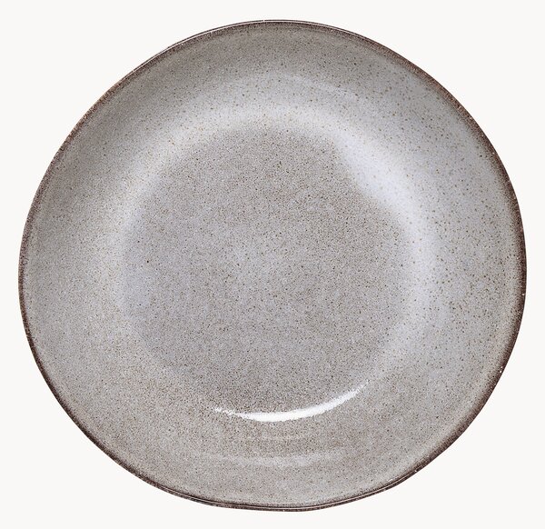 Set di 2 piatti fondi in gres Sandrine