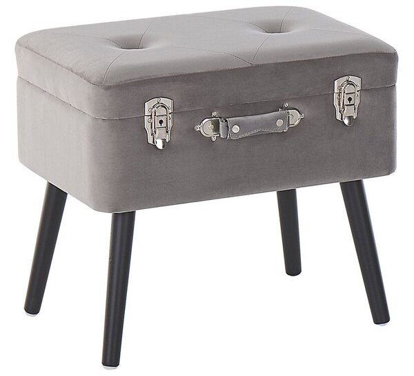 Pantofole Termiche Uomo Con Zip – Velluto A Quadri Grigio, Fodera In Pile, Suola PU – Taglia 42 2/3 EU