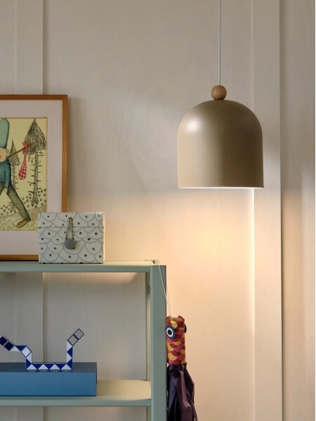 Nordlux - Lampadario a sospensione con cavo GASTON 1xE27/40W/230V beige