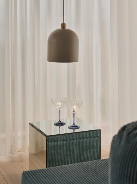 Nordlux - Lampadario a sospensione con cavo GASTON 1xE27/40W/230V beige
