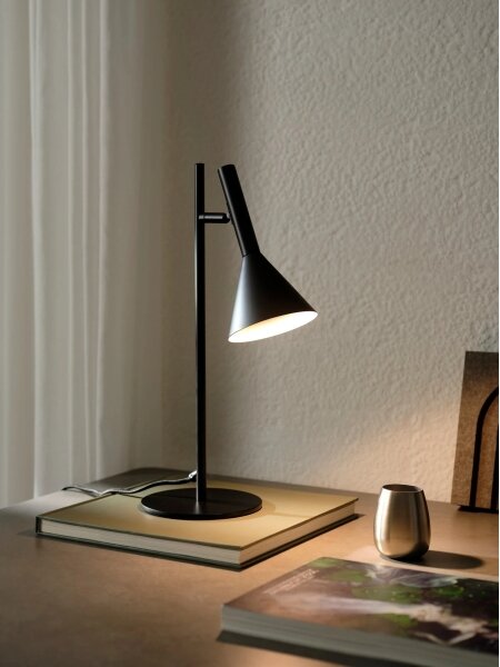 Nordlux - Lampada da tavolo KELVIS 1xGU10/12W/230V nera