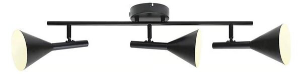 Nordlux - Faretto KELVIS 3xGU10/12W/230V nero