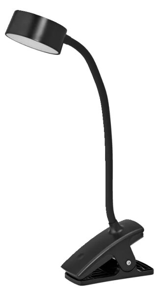 Osram - Lampada da tavolo LED dimmerabile con clip OFFICE LINE LED/4,8W/230V nera