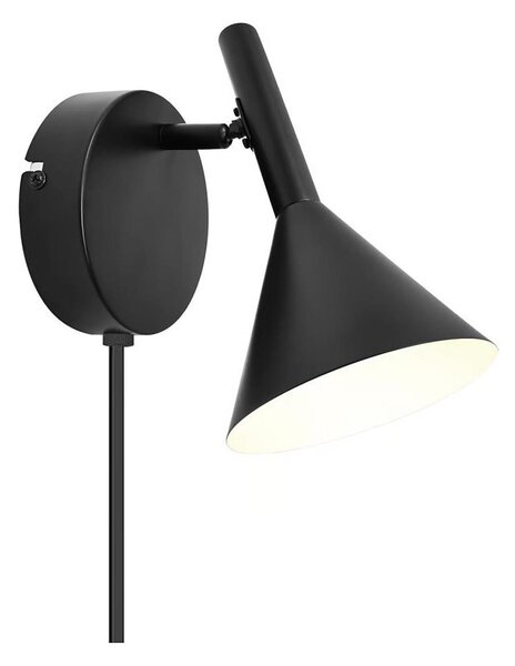 Nordlux - Lampada da parete KELVIS 1xGU10/12W/230V nero