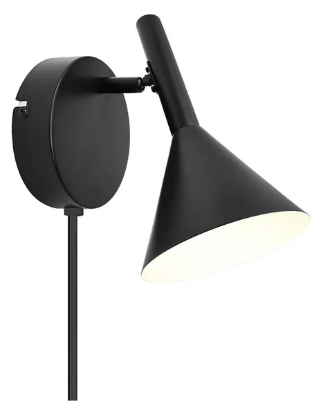 Nordlux - Lampada da parete KELVIS 1xGU10/12W/230V nero