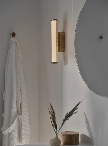 Nordlux - LED Applique da bagno VIRELLE LED/8W/230V 3000/4000K IP44 ottone