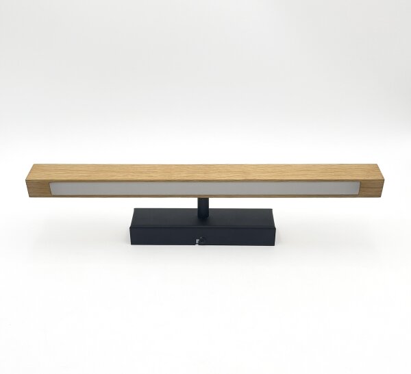 Lampada per quadri LED VERDE LED/5,5W/230V 3000K 46 cm rovere/nero