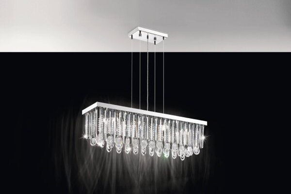 Eglo 93423 - Lampadario a sospensione con filo CALAONDA 11xG9/33W/230V