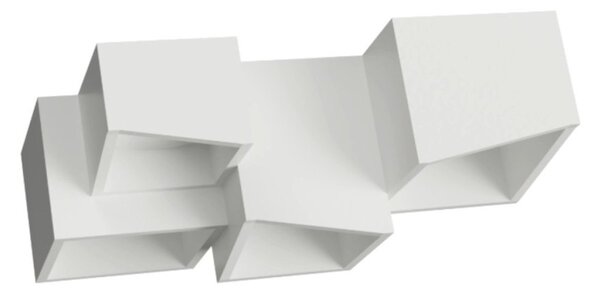 Plafoniera gesso lampadari bartalini ilisram 5 plap6 gx53 led verniciabile - Lampadari Bartalini Gesso
