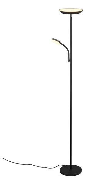 Lampada da terra nera (altezza totale 178 cm) Specter – Reality