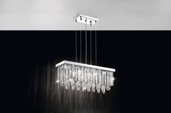 Eglo 93422 - Lampadario a cavo CALAONDA 7xG9/33W/230V