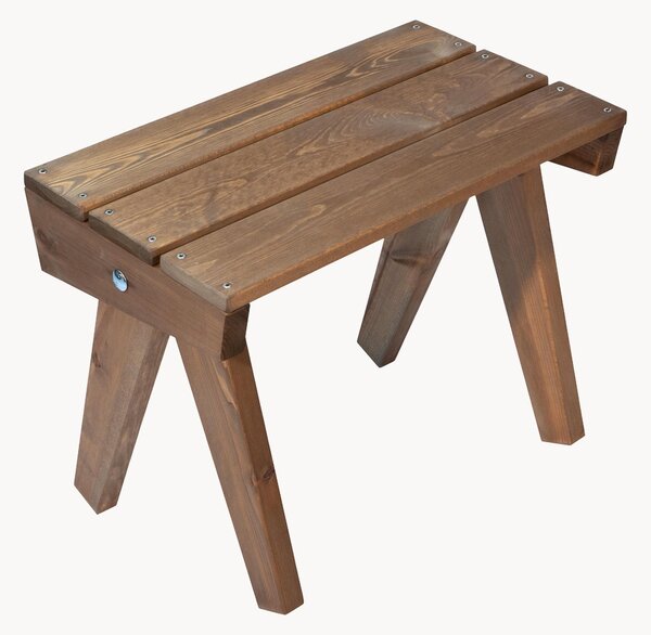 Tavolino da giardino in legno di pino fatto a mano Granny