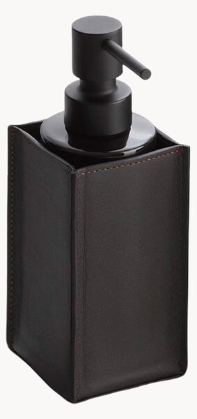 Dispenser sapone in pelle Nappa