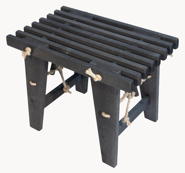 Panca da giardino in legno di ontano fatta a mano Echo