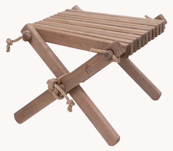 Tavolino da giardino in legno di frassino fatto a mano Lilli