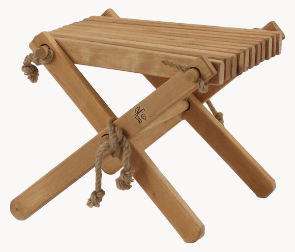 Tavolino da giardino in legno di frassino fatto a mano Lilli