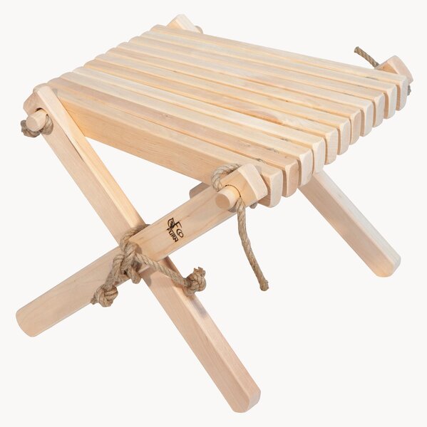 Tavolino da giardino in legno di frassino fatto a mano Lilli