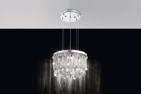 Eglo 93425 - Lampadario a sospensione con filo CALAONDA 7xG9/33W/230V