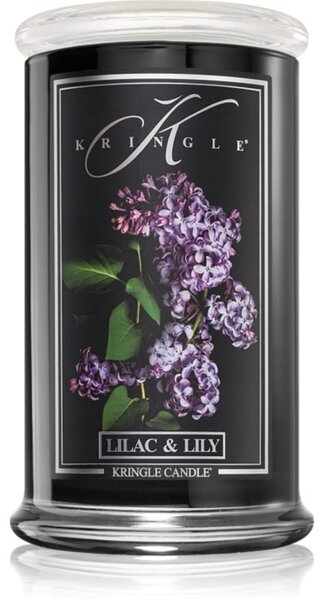 Kringle Candle Lilac & Lily candela profumata 623 g