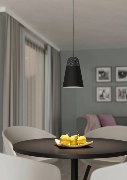 Eglo 99544 - Lampadario su corda CANTERRAS 1xE27/40W/230V