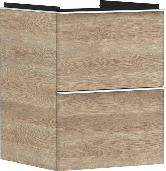 Hansgrohe Xelu Q meuble sous-lavabo, 480x475, 2 tiroirs, pour lave-mains, 54021700, 54021700