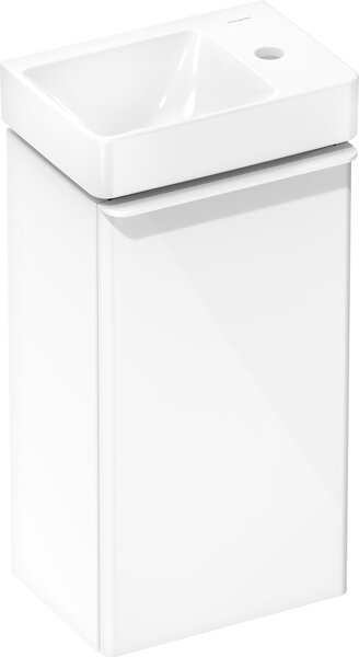 Hansgrohe Xelu Q Meuble sous-lavabo, 340x245 pour lave-mains, 1 porte, charnières à droite, 54015700, 54015700