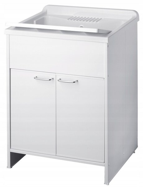 Bagno Mobile Lavabo Scaldabagno 60X50 Per Garage Lavanderia