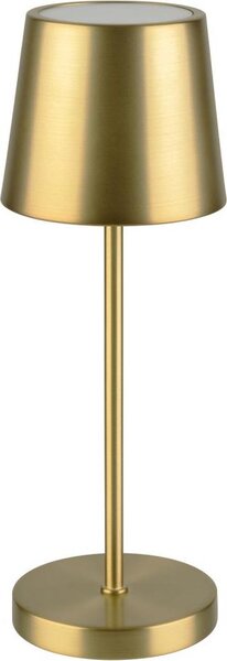 APS 17027 MERLE MINI Lampada da tavolo USB-C wireless, temperatura colore e luminosità regolabili, resistente agli spruzzi IP 54, inclusa docking station e telecomando
