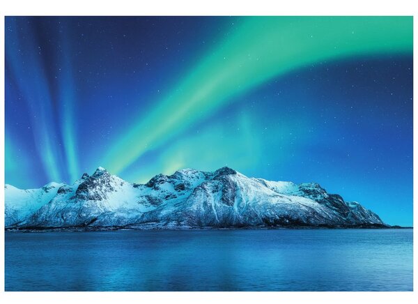 Carta da parati – Aurora boreale artica
