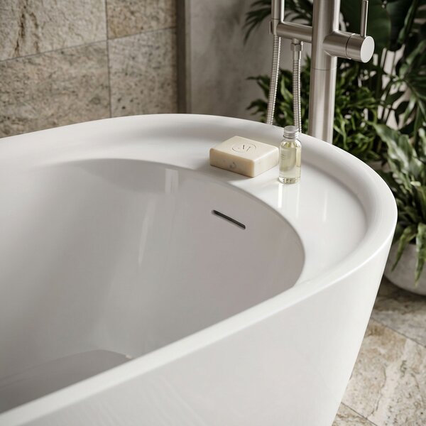 Vasca da bagno freestanding Rea Orte 180