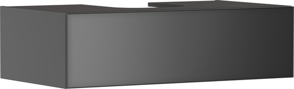 Hansgrohe Xevolos E meuble sous lavabo, 1 tiroir, 1 découpe au centre, 980x550x275mm, pour console avec vasque à poser, 54315770, 54315770