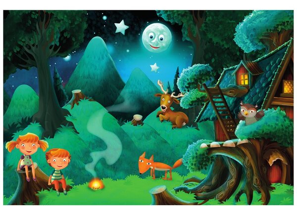 Carta da parati – Foresta fiabesca