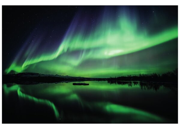 Carta da parati – Aurora boreale