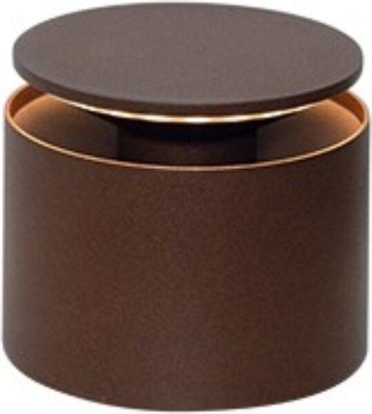 Lampada a led da tavolo Push Up Corten portatile e ricaricabile