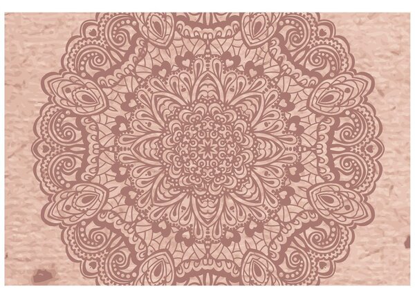 Carta da parati – Mandala floreale