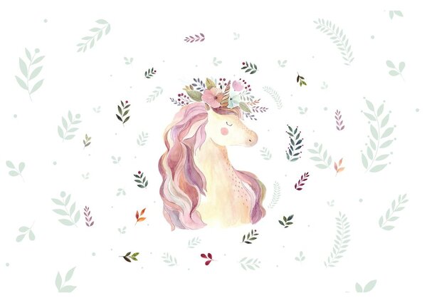 Carta da parati – Unicorno magico