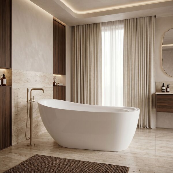 Vasca da bagno freestanding Rea Orte 180