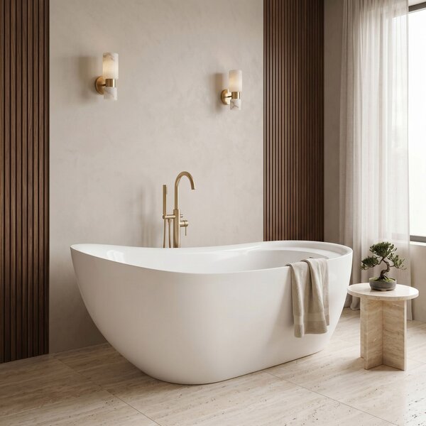 Vasca da bagno freestanding Rea Orte 180