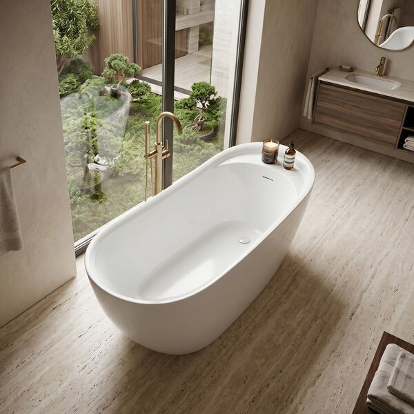 Vasca da bagno freestanding Rea Orte 180