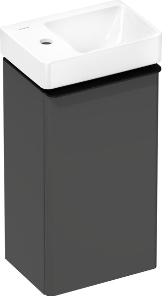 Hansgrohe Xelu Q Meuble sous-lavabo, 340x245 pour lave-mains, 1 porte, charnières à gauche, 54012670, 54012670