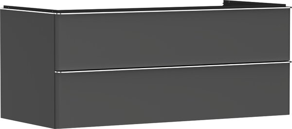 Hansgrohe Xelu Q Meuble sous-lavabo, 1180x550, 2 tiroirs, pour vasques à poser, 54083000, 54083000