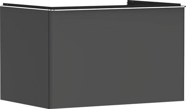 Hansgrohe Xelu Q meuble sous-lavabo, 780x550, 1 tiroir, pour consoles avec vasque à poser, poli, 54055000, 54055000